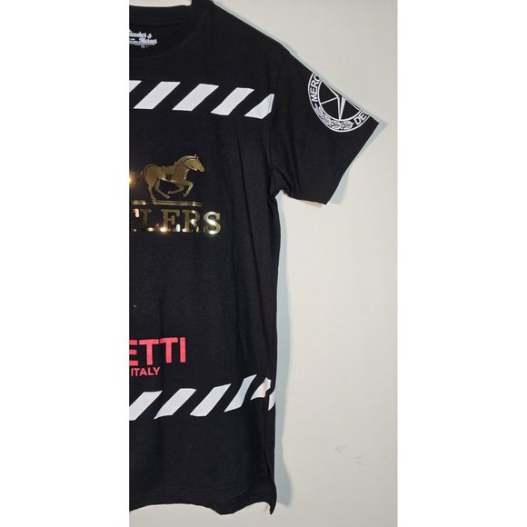 Bleecker & Mercer Shirt "Hustler's Fetti Italy" New Tag Size Small Chest 18 Inch - Picture 2 of 10